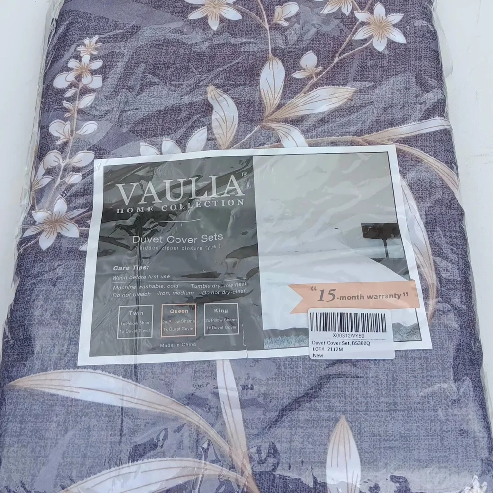 VAULIA Home Collection Duvet Cover Set